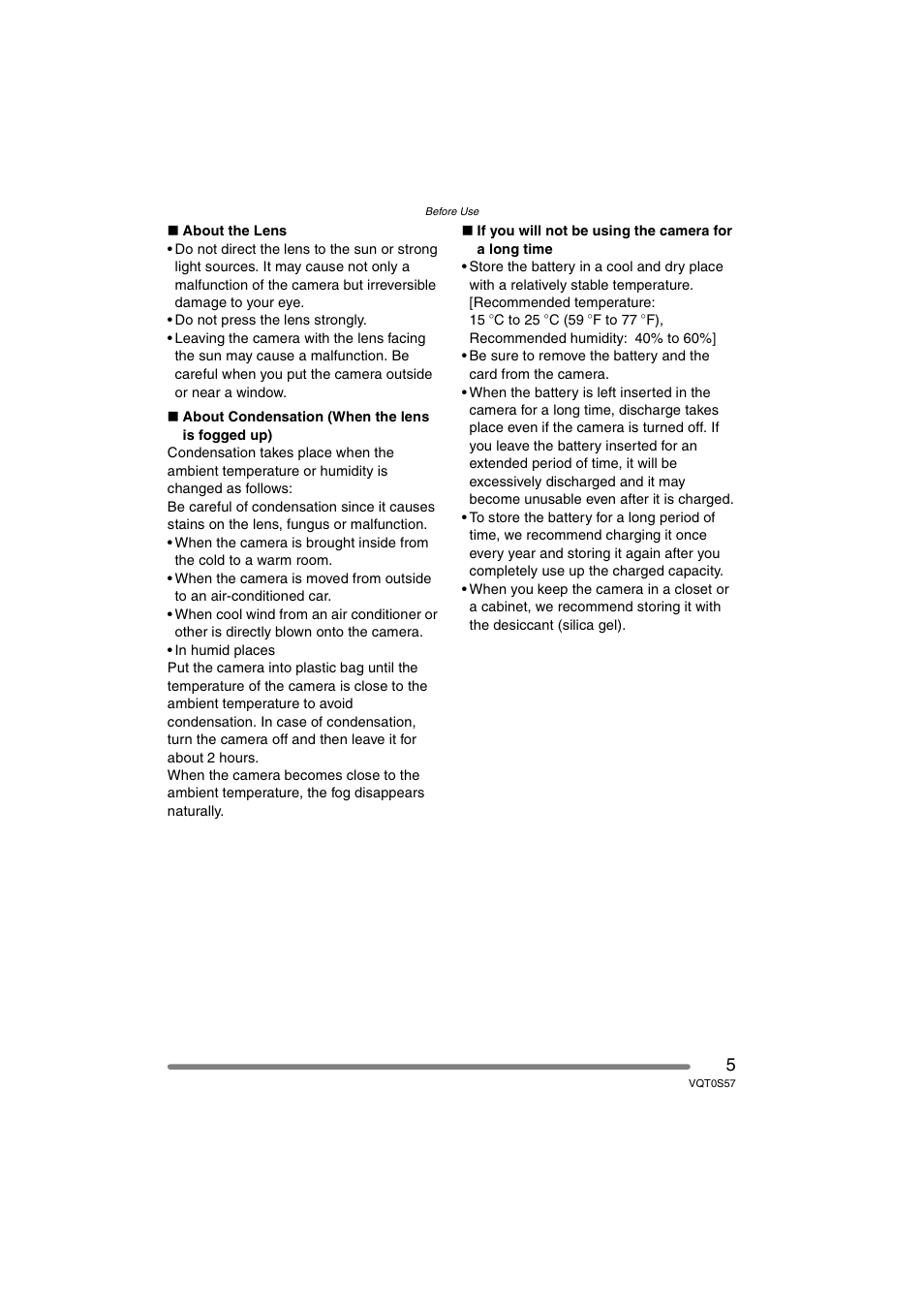 Panasonic DMC-FX9PP User Manual | Page 5 / 124