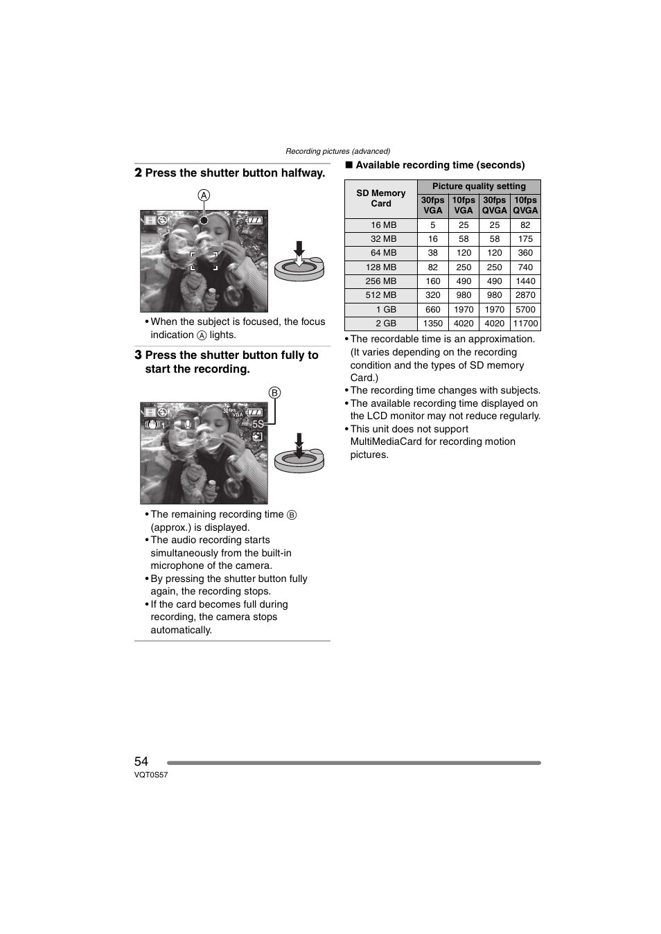 Panasonic DMC-FX9PP User Manual | Page 54 / 124
