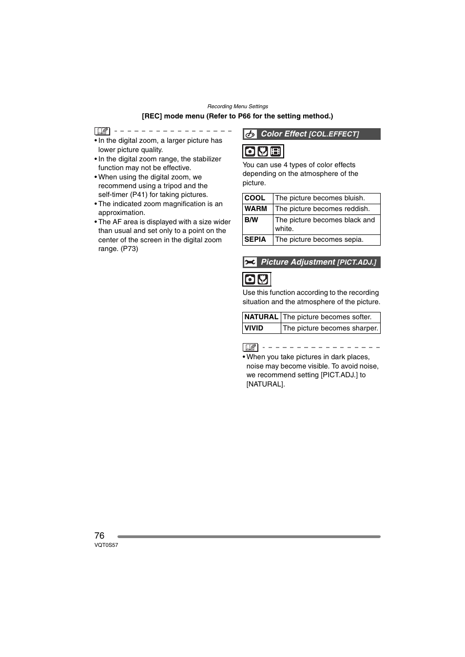 Panasonic DMC-FX9PP User Manual | Page 76 / 124