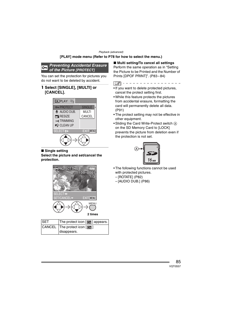 Panasonic DMC-FX9PP User Manual | Page 85 / 124