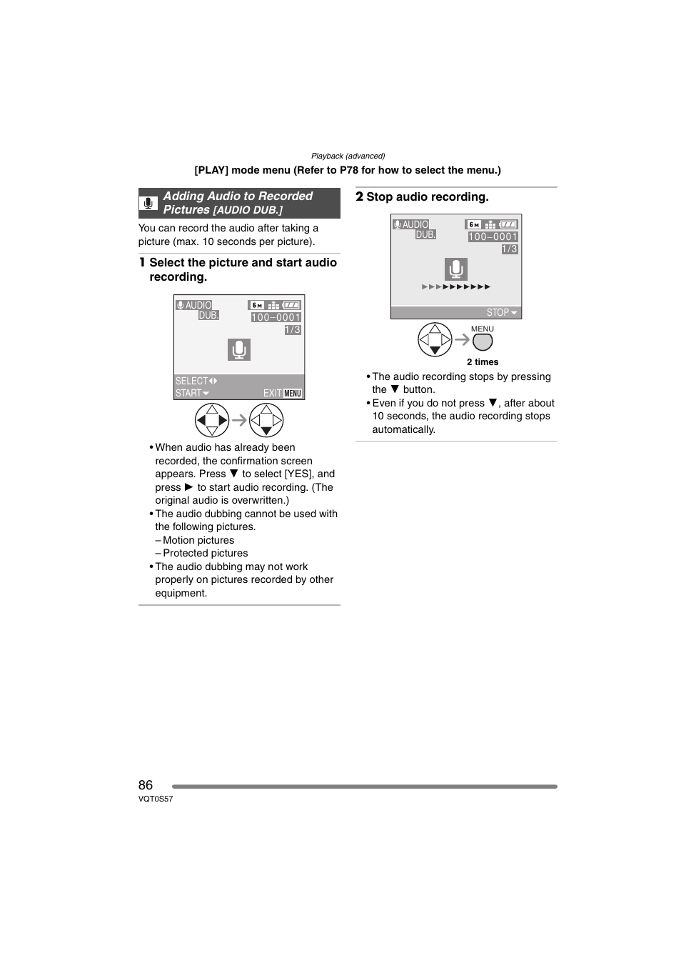 Panasonic DMC-FX9PP User Manual | Page 86 / 124