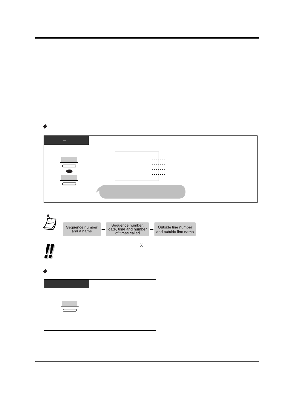 9using the display proprietary telephone, To confirm, To clear the log | Using the display proprietary telephone, Only, 9 using the display proprietary telephone | Panasonic KX-TD816NZ User Manual | Page 107 / 246