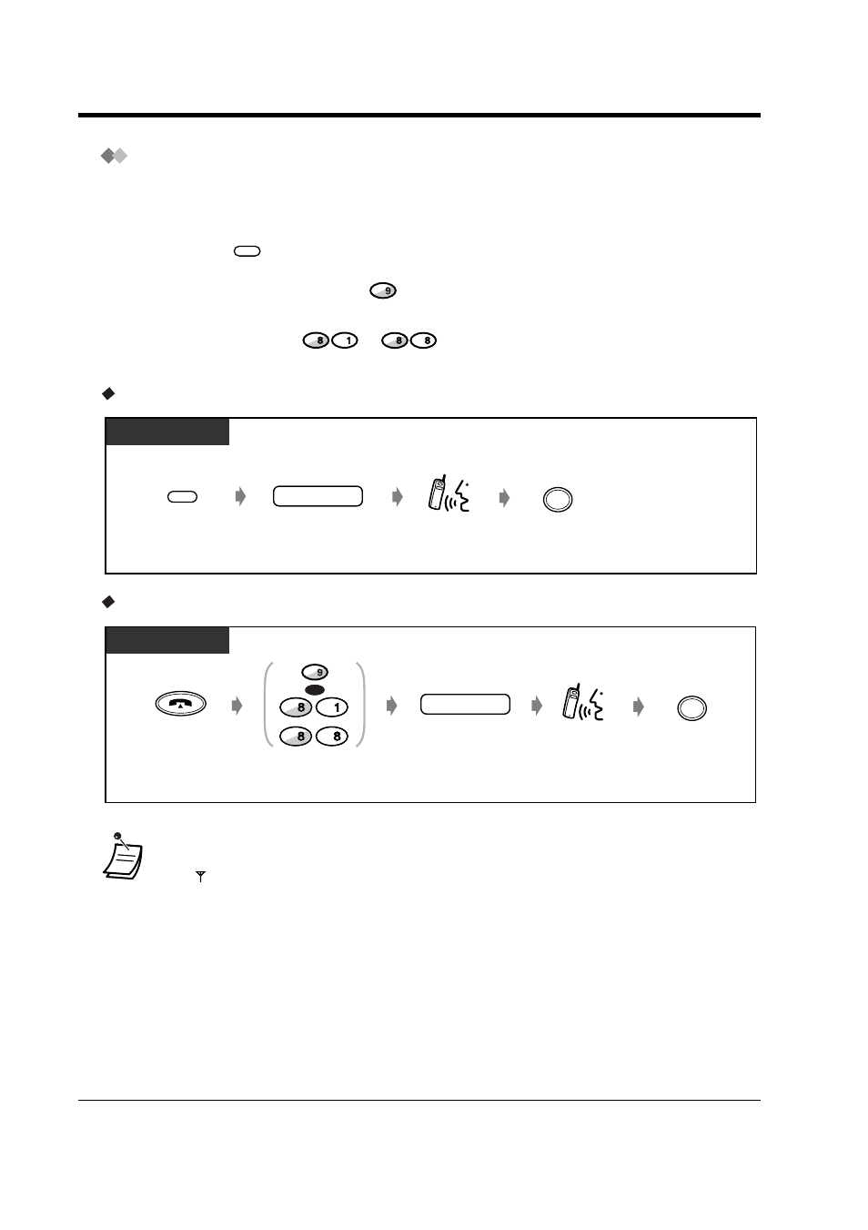 Calling an external party, Using a flexible co button, Pt and slt ps | Panasonic KX-TD816NZ User Manual | Page 178 / 246