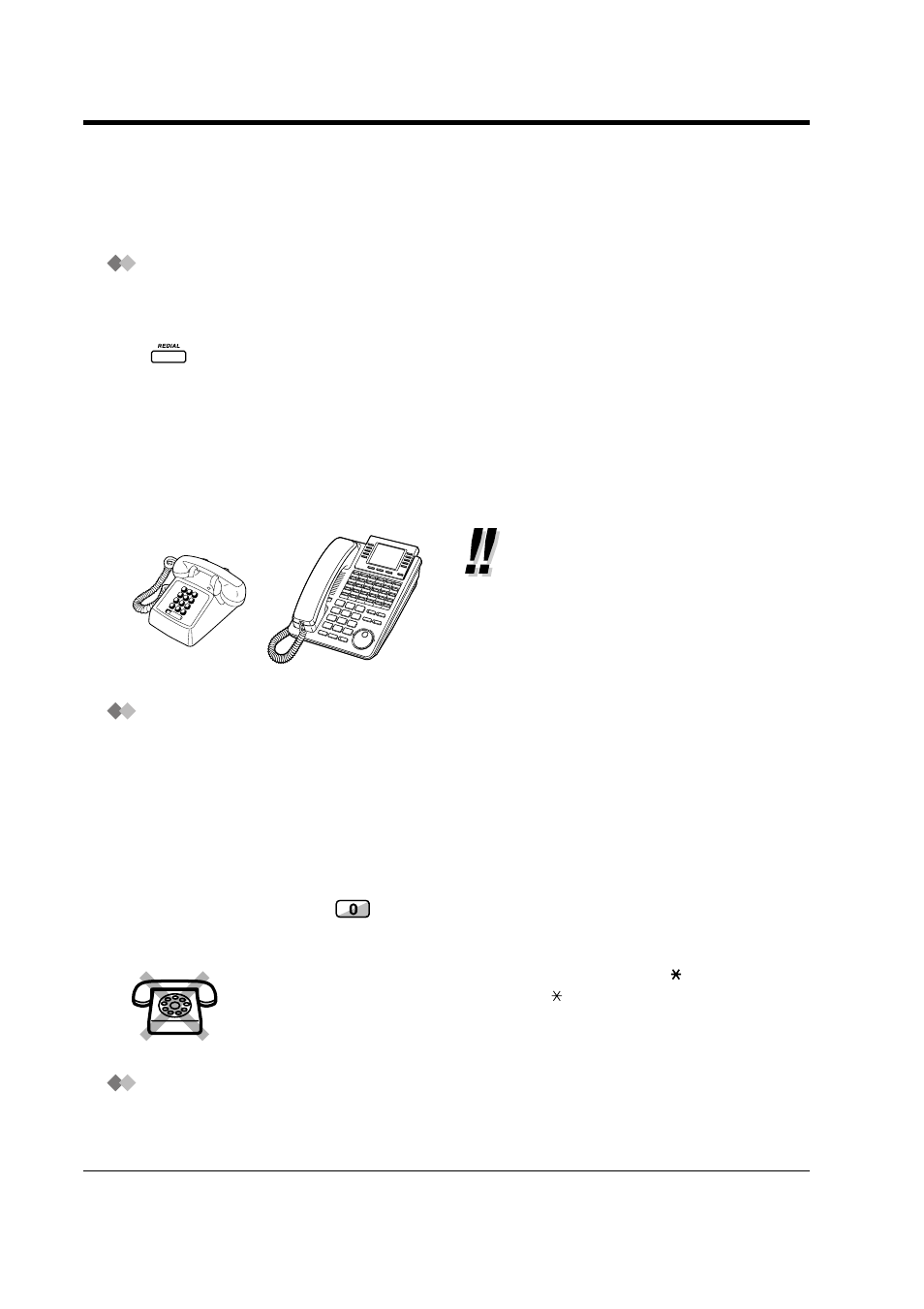 1before operating the telephones, What kind of telephone can be used, Feature numbers | Tones, Before operating the telephones, 1 before operating the telephones | Panasonic KX-TD816NZ User Manual | Page 18 / 246