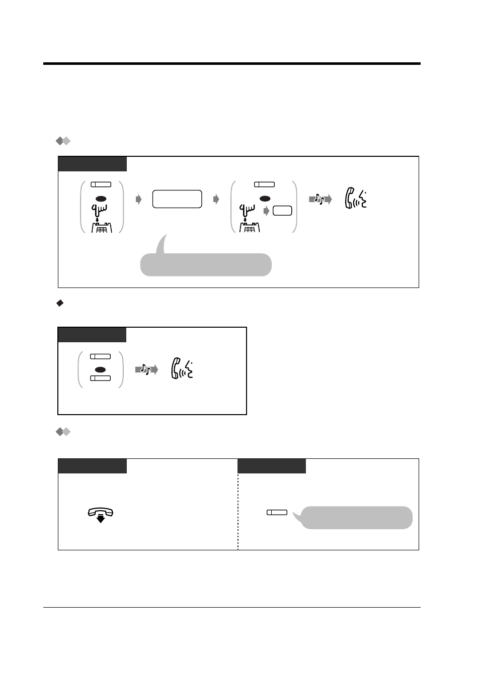 5three-party conversation, Leaving a conference, Three-party conversation | 5 three-party conversation | Panasonic KX-TD816NZ User Manual | Page 62 / 246