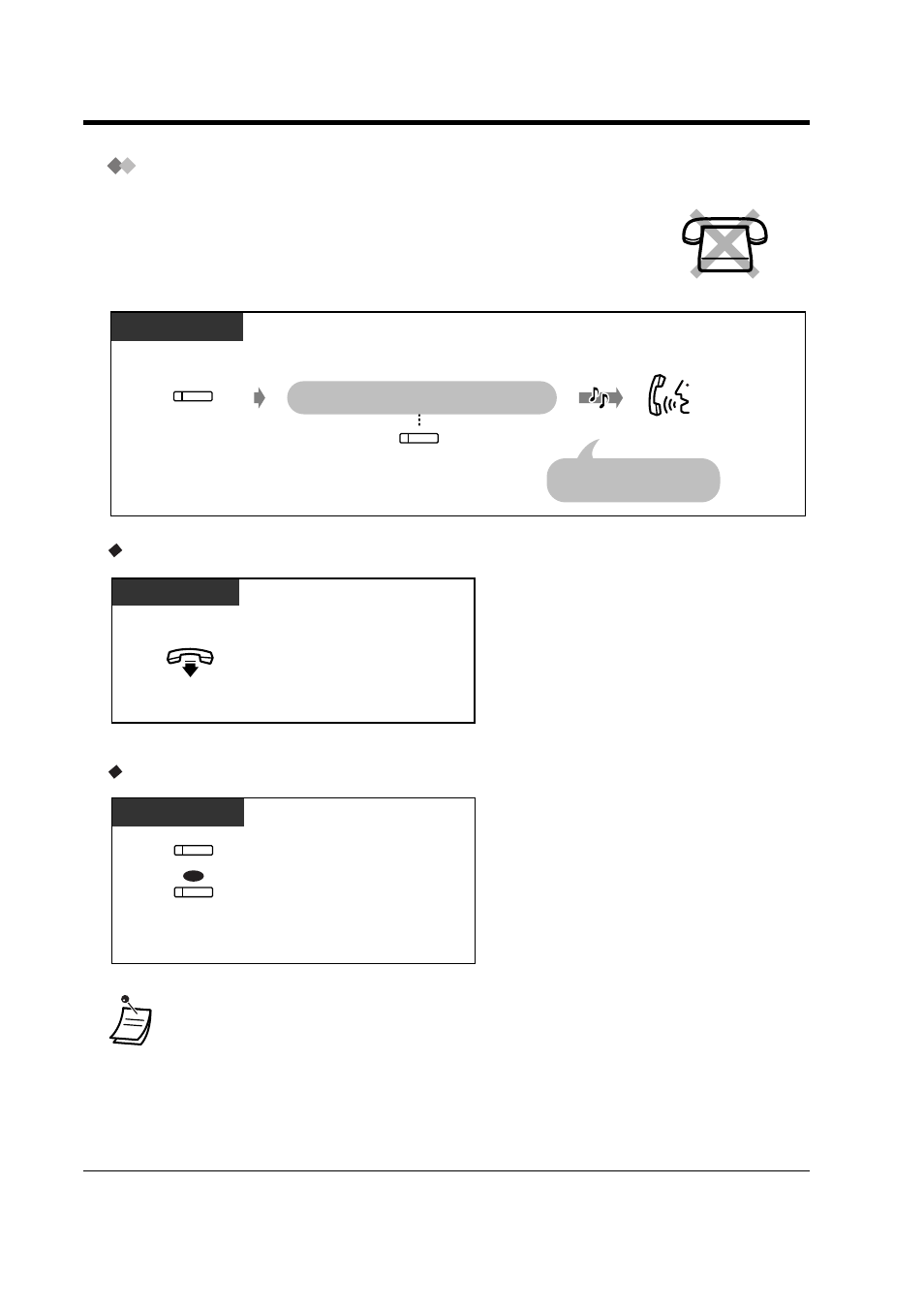 To leave, To talk to one party by disconnecting the other | Panasonic KX-TD816NZ User Manual | Page 64 / 246