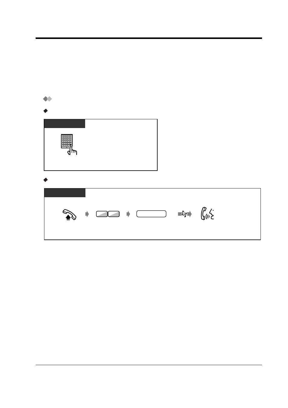 8using user-supplied equipment, 1if a doorphone / door opener is connected, Doorphone call | To call from the doorphone, To call the doorphone, Using user-supplied equipment, If a doorphone / door opener is connected, 8 using user-supplied equipment, 1 if a doorphone / door opener is connected | Panasonic KX-TD816NZ User Manual | Page 97 / 246