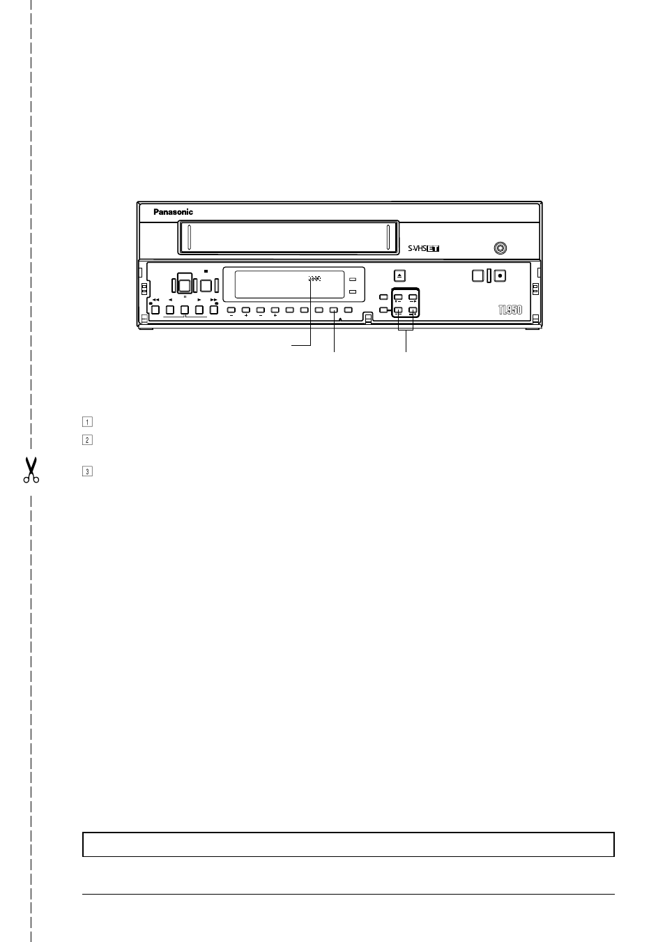 Operation lock | Panasonic AG-TL950 User Manual | Page 3 / 58