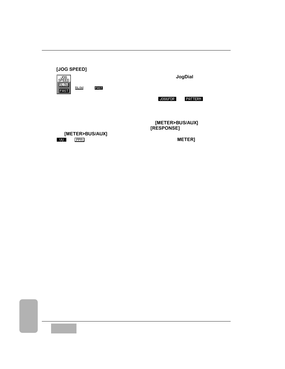 Jog speed] area, Output level meter | Panasonic WR-DA7 User Manual | Page 130 / 369
