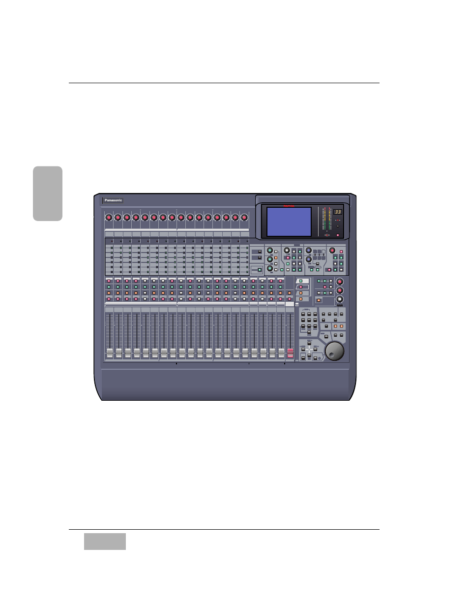 2 top panel, Da7 t our, Digital mixer wr - da7 | Da7 top panel | Panasonic WR-DA7 User Manual | Page 24 / 369