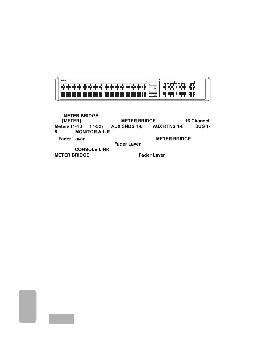 7 meter bridge, Options, Meter bridge | Panasonic WR-DA7 User Manual | Page 259 / 369