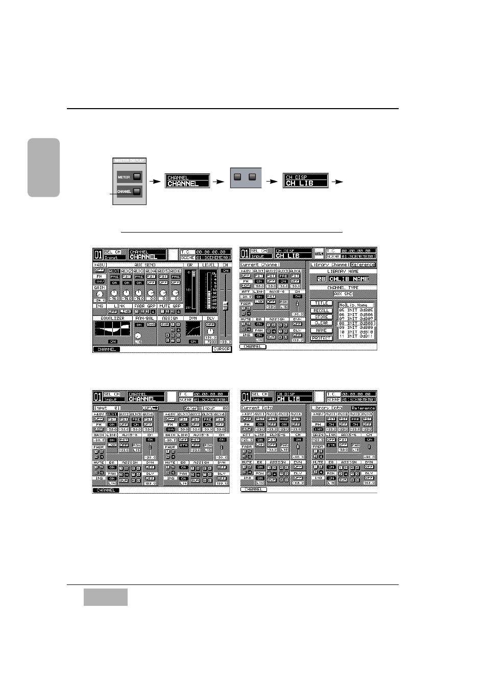 Channel, master display section | Panasonic WR-DA7 User Manual | Page 270 / 369