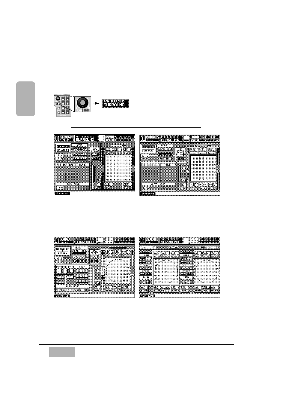 Pan/assign/surround section | Panasonic WR-DA7 User Manual | Page 272 / 369