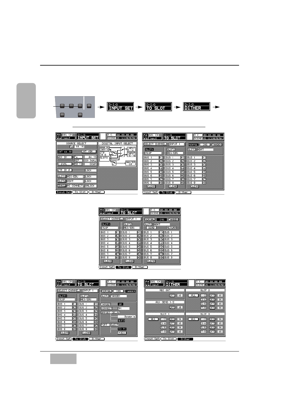 D-i/o, setup section | Panasonic WR-DA7 User Manual | Page 276 / 369