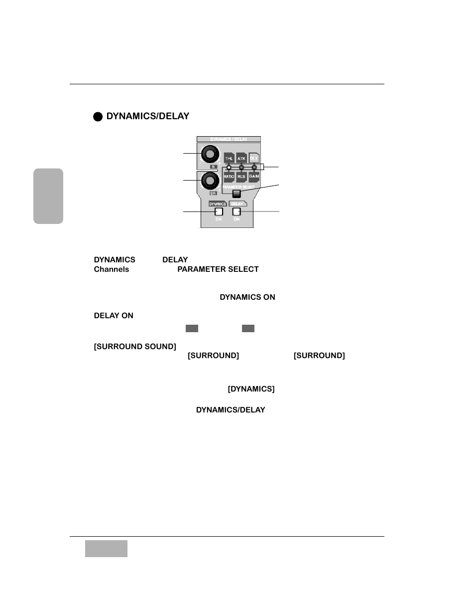 Dynamics/delay section | Panasonic WR-DA7 User Manual | Page 31 / 369