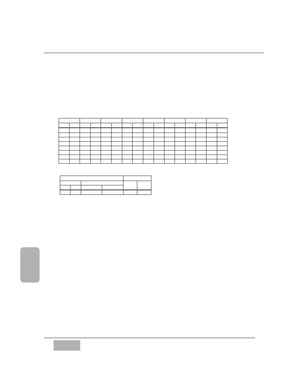 Pan/bal, Table | Panasonic WR-DA7 User Manual | Page 327 / 369