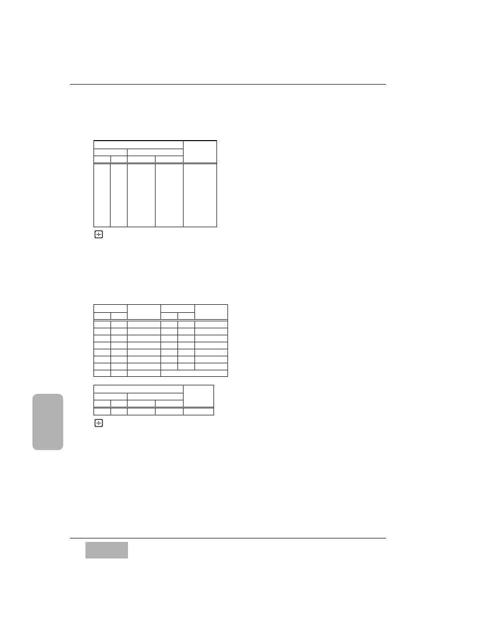 Table, Fade time | Panasonic WR-DA7 User Manual | Page 335 / 369