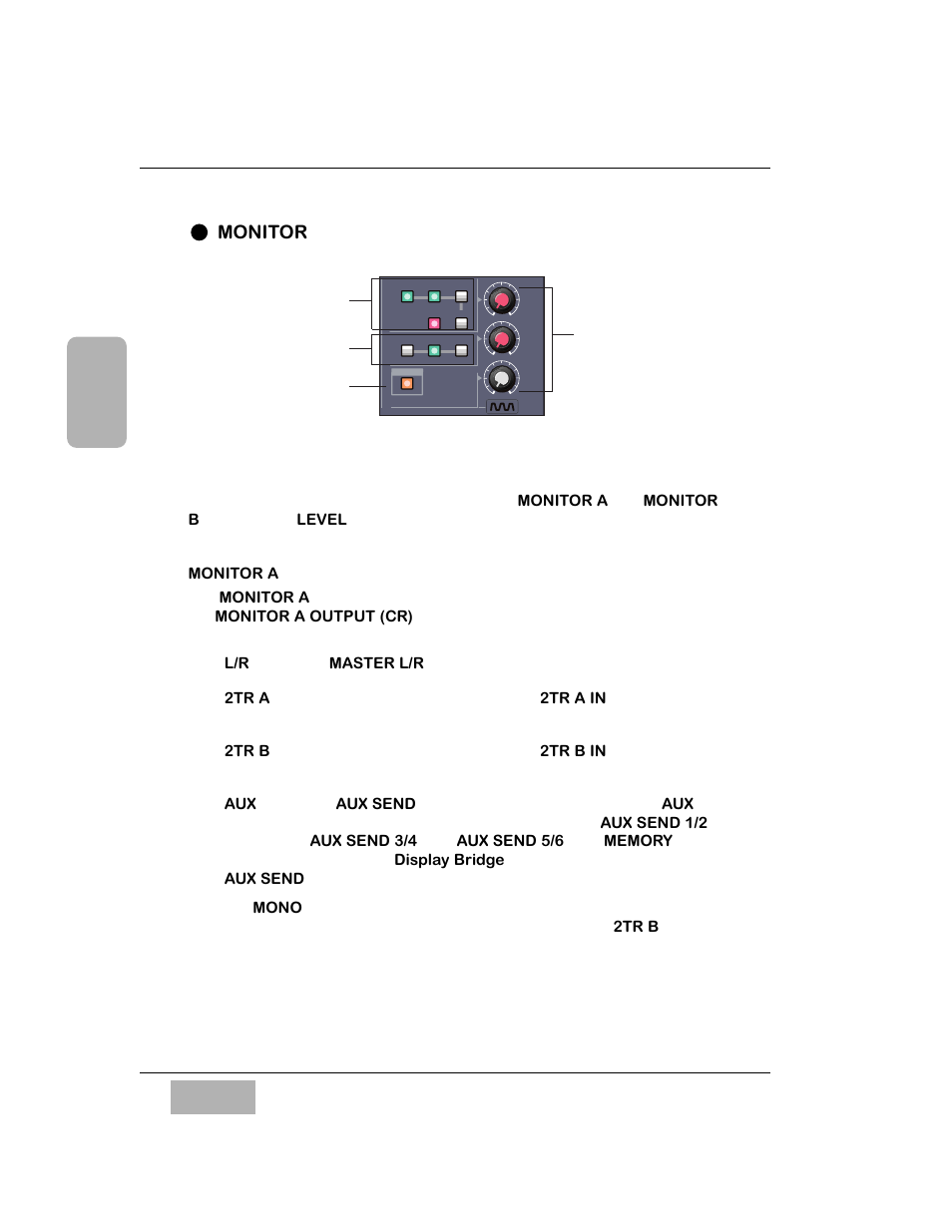 Monitor section, Monitor a controls | Panasonic WR-DA7 User Manual | Page 36 / 369