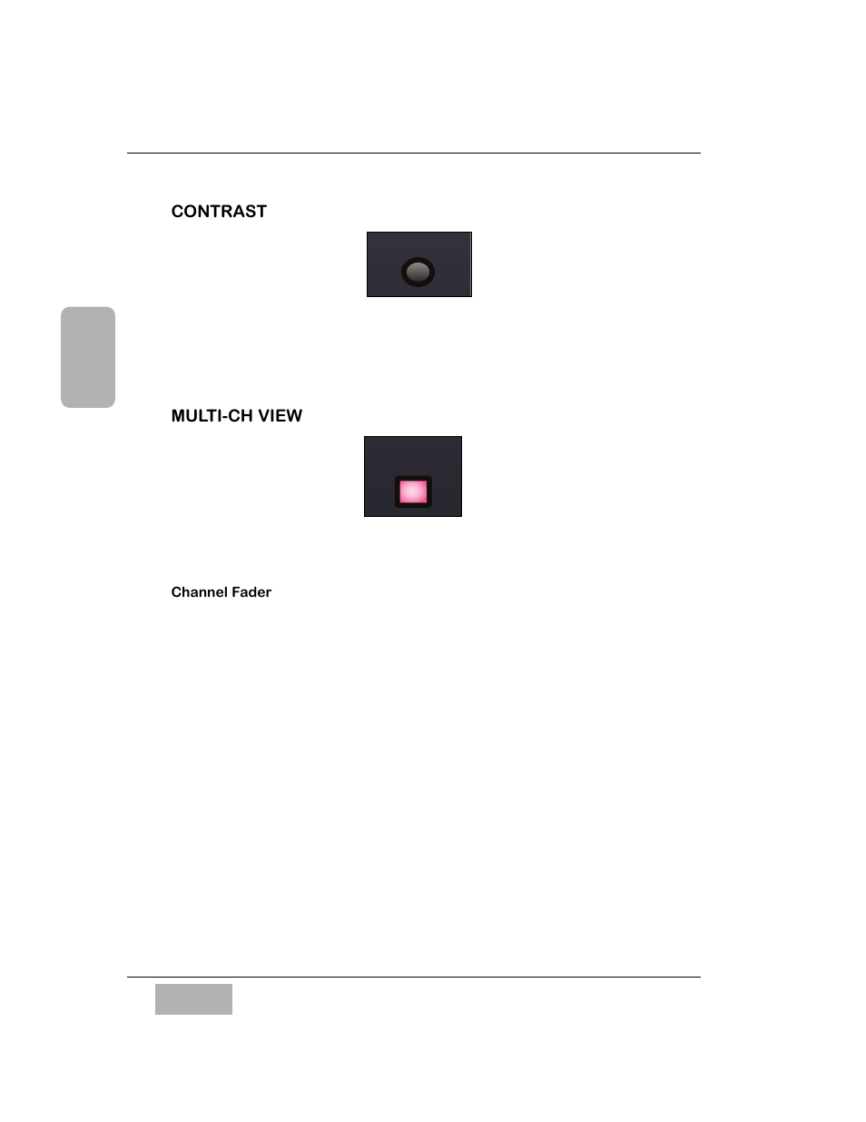 Contrast control knob, Multi-ch view led button | Panasonic WR-DA7 User Manual | Page 45 / 369