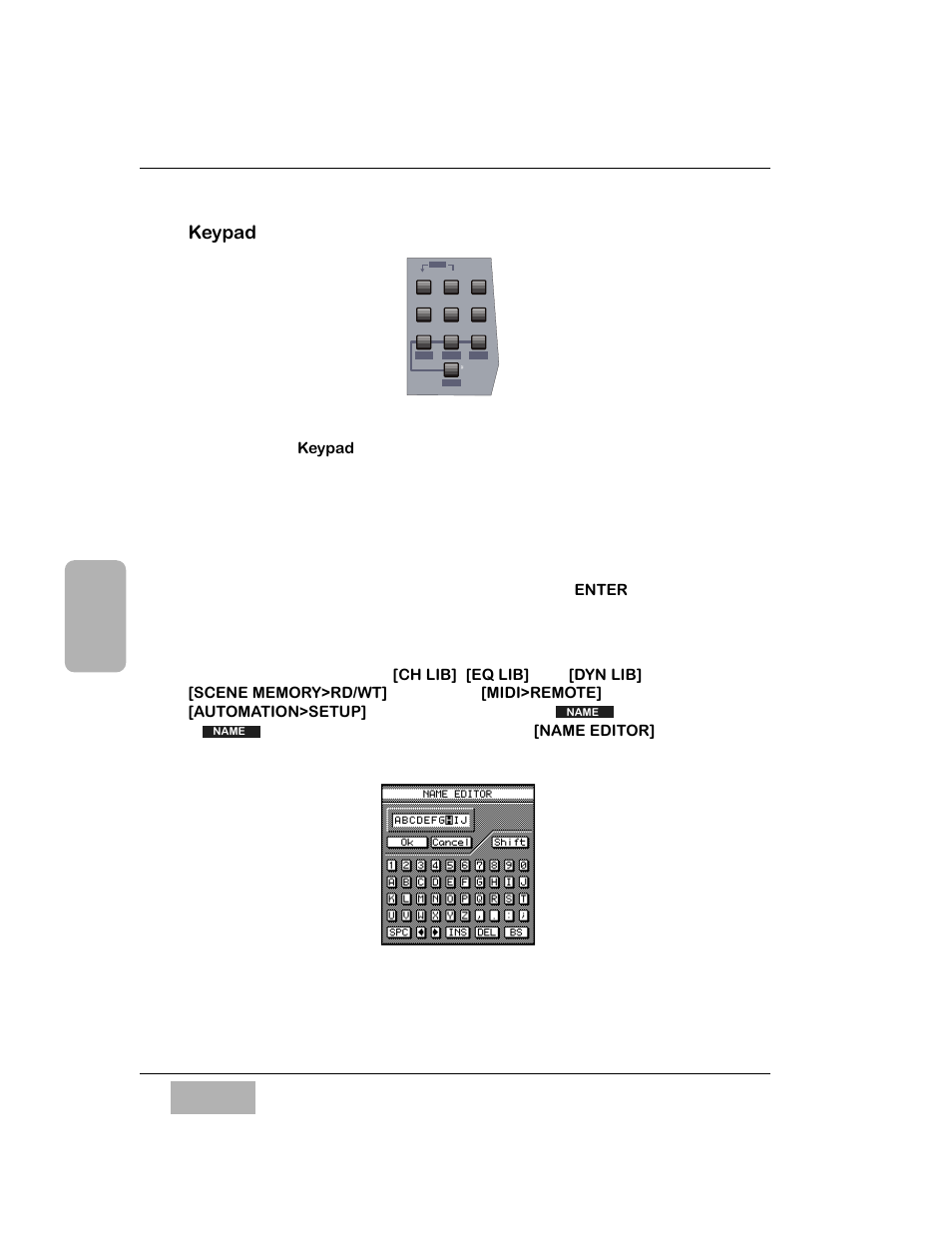 Keypad | Panasonic WR-DA7 User Manual | Page 77 / 369