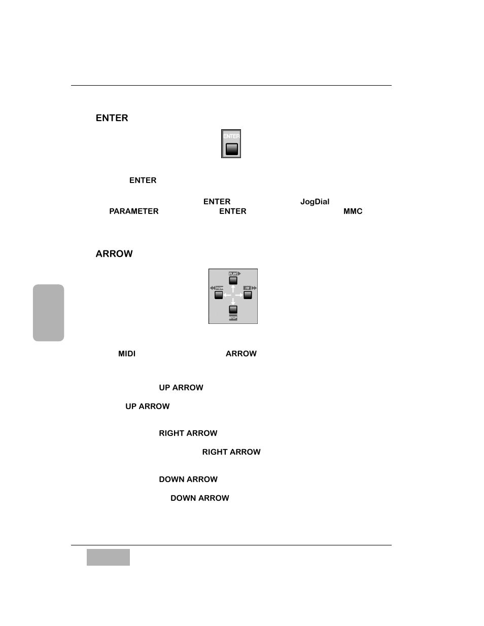 Enter button, Arrow buttons | Panasonic WR-DA7 User Manual | Page 81 / 369