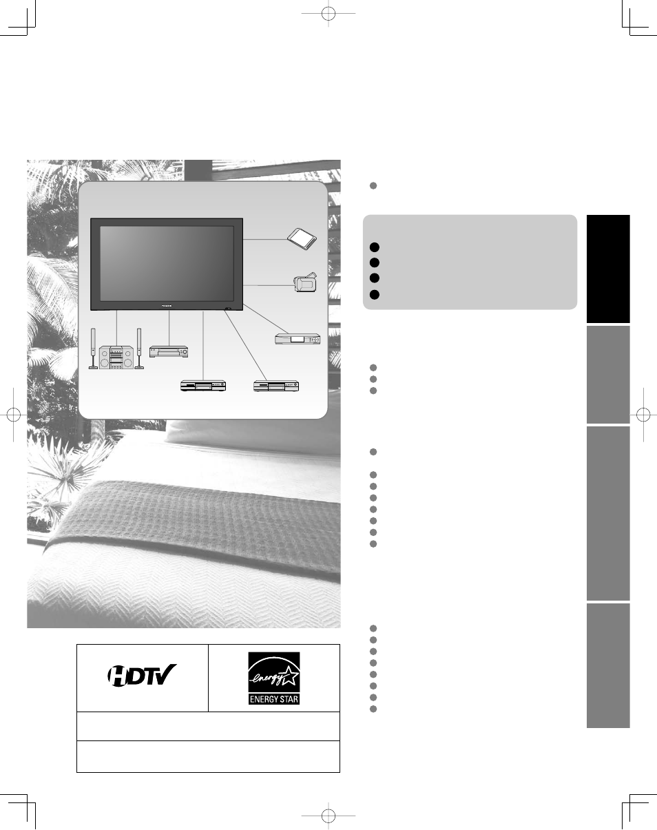 Panasonic TC-32LX85 User Manual | Page 3 / 50