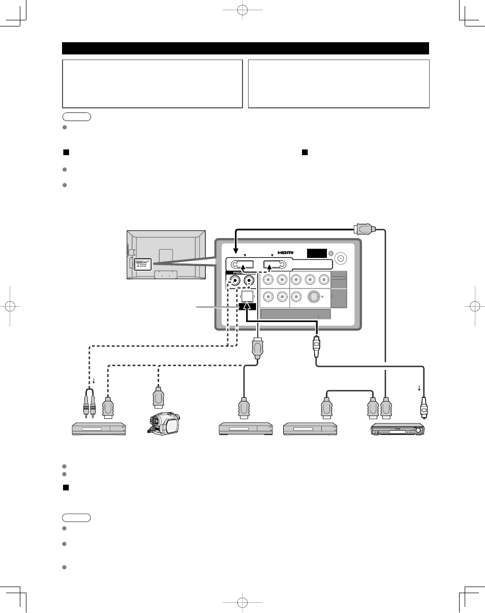 Viera link, Connections, Setting of this unit after connection | Panasonic TC-32LX85 User Manual | Page 38 / 50