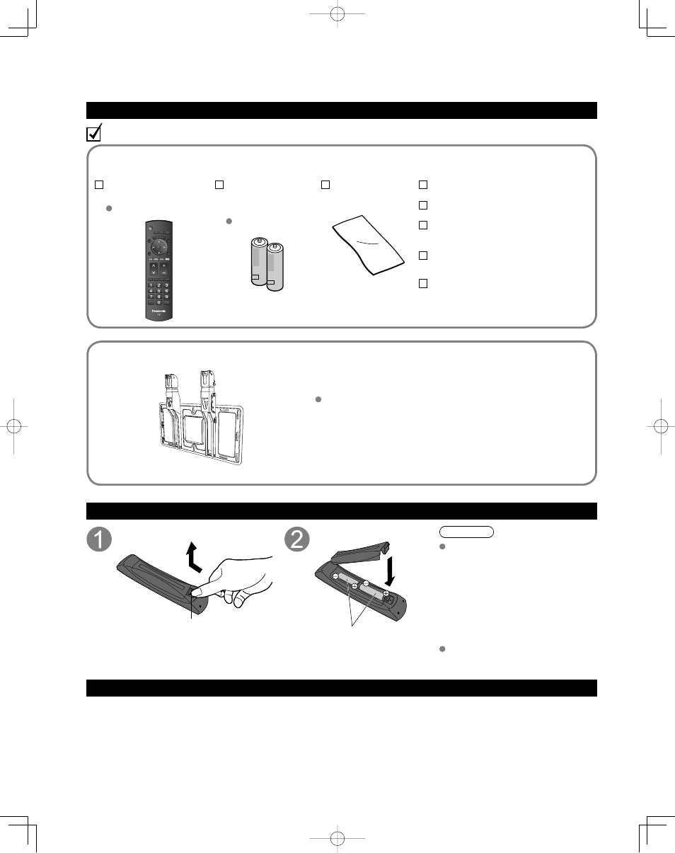 Quick start guide, Accessories/optional accessory | Panasonic TC-32LX85 User Manual | Page 6 / 50