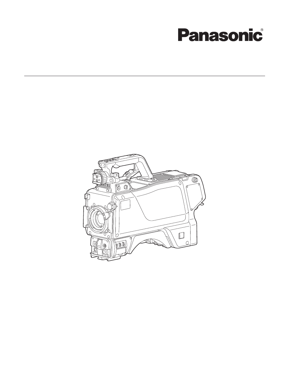 Panasonic AK-HC3500P User Manual | 44 pages