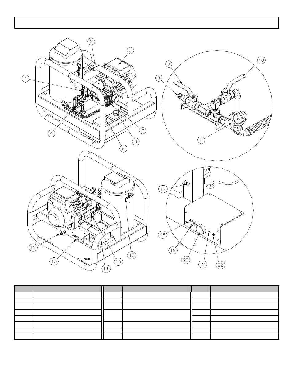 Machine component identification | Panasonic M157594J User Manual | Page 4 / 20