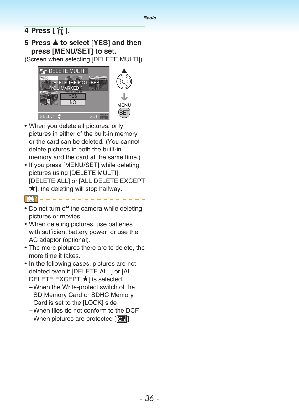 Panasonic DMC-LS80 User Manual | Page 36 / 113