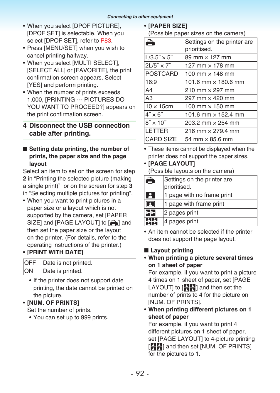 Panasonic DMC-LS80 User Manual | Page 92 / 113