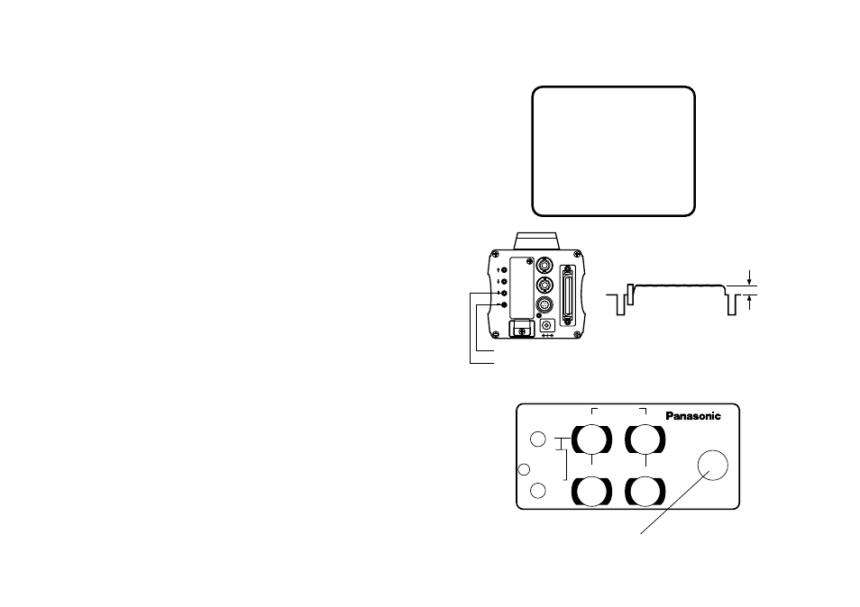 Total pedestal level adjustment, Total pedestal level adjust- ment | Panasonic AW-E800 User Manual | Page 26 / 55
