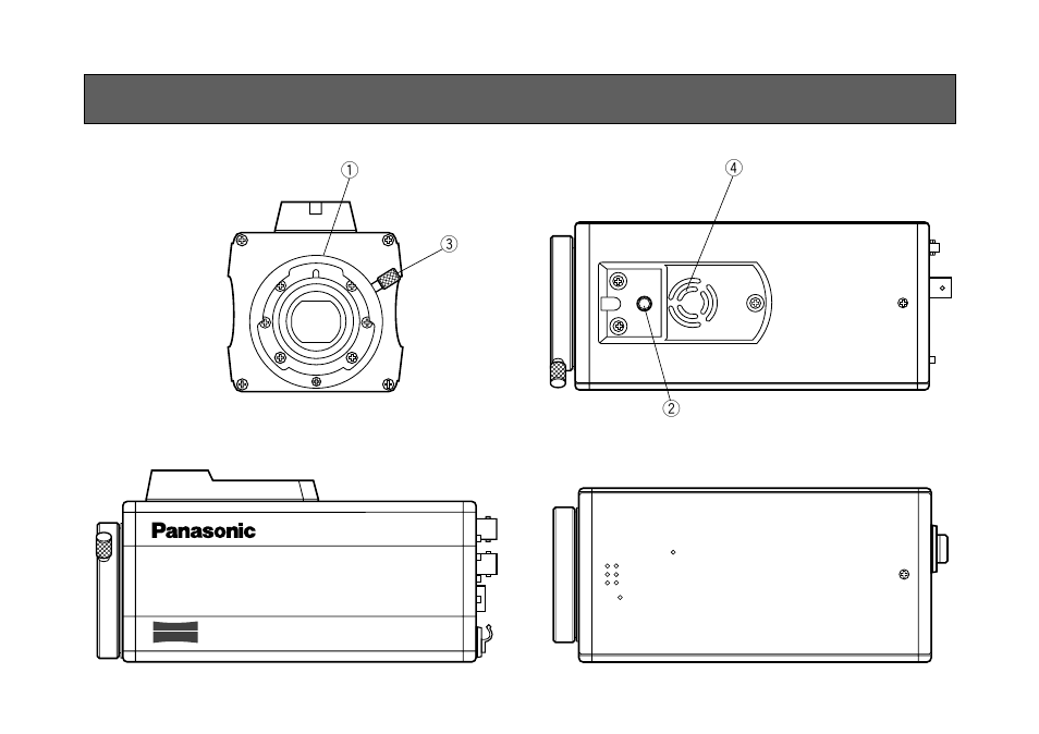 Major operating controls and their functions | Panasonic AW-E800 User Manual | Page 8 / 55