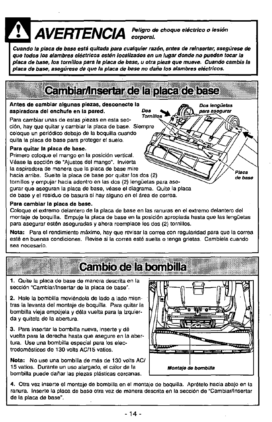 Avertencia, Igiffibio:déíé^inbi | Panasonic Ultra Pro MC-V300 User Manual | Page 34 / 40