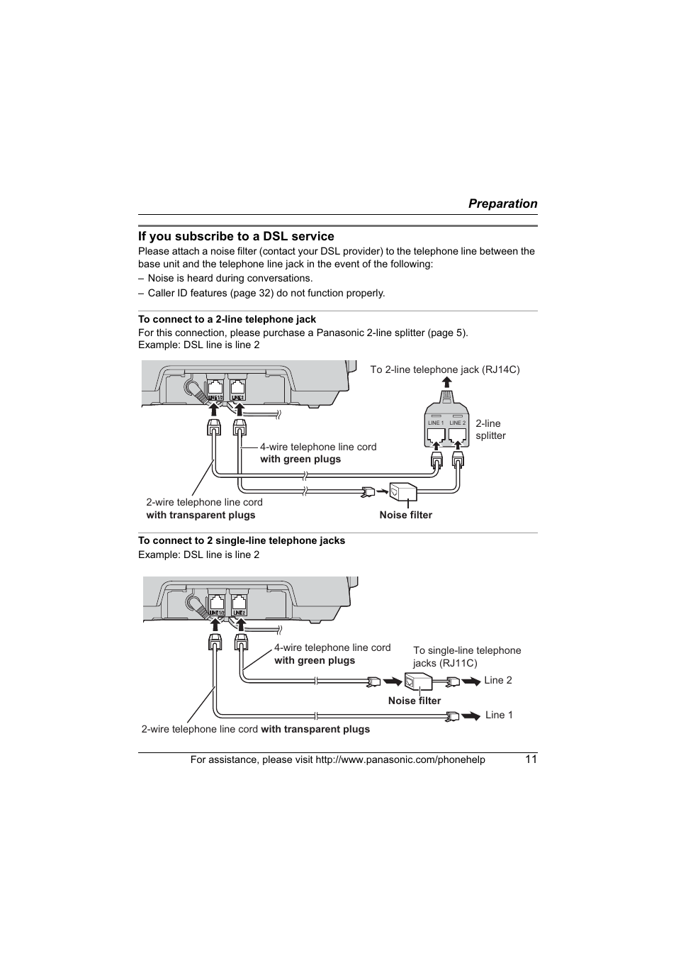 Panasonic KX-TG6700 User Manual | Page 11 / 72