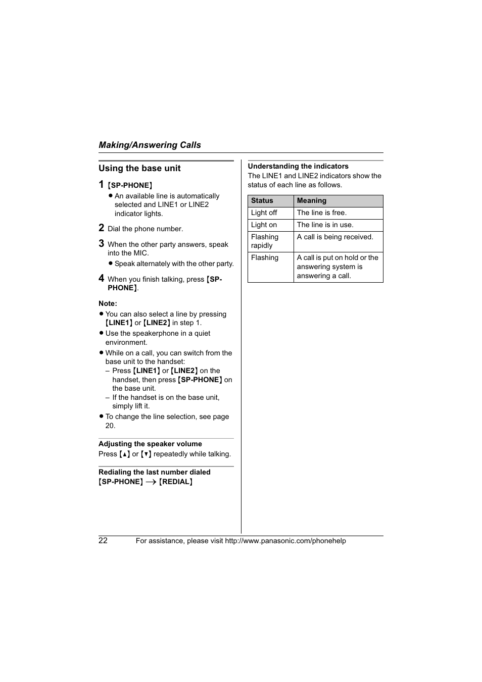 Panasonic KX-TG6700 User Manual | Page 22 / 72