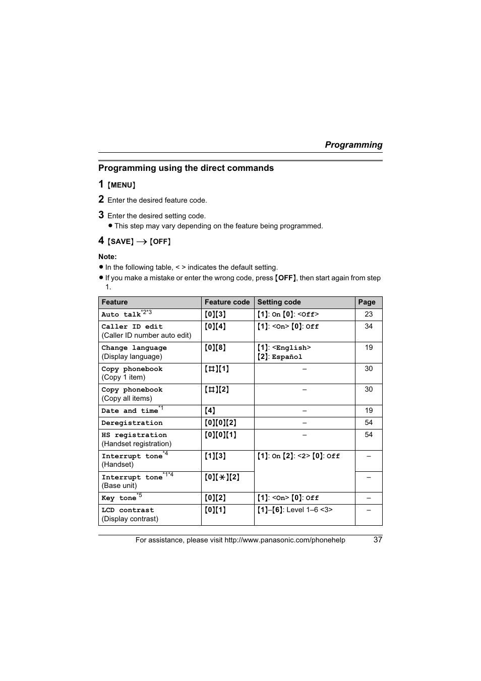 Panasonic KX-TG6700 User Manual | Page 37 / 72