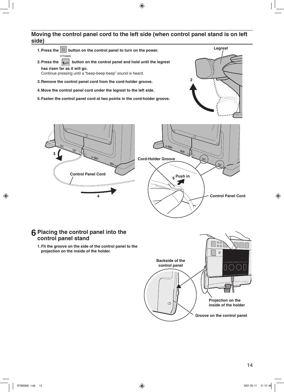 Panasonic EP30006 User Manual | Page 17 / 52
