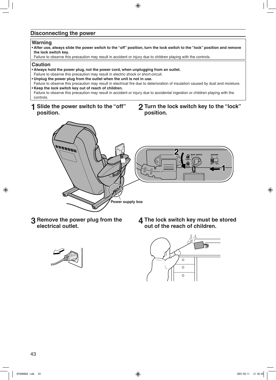 Panasonic EP30006 User Manual | Page 46 / 52