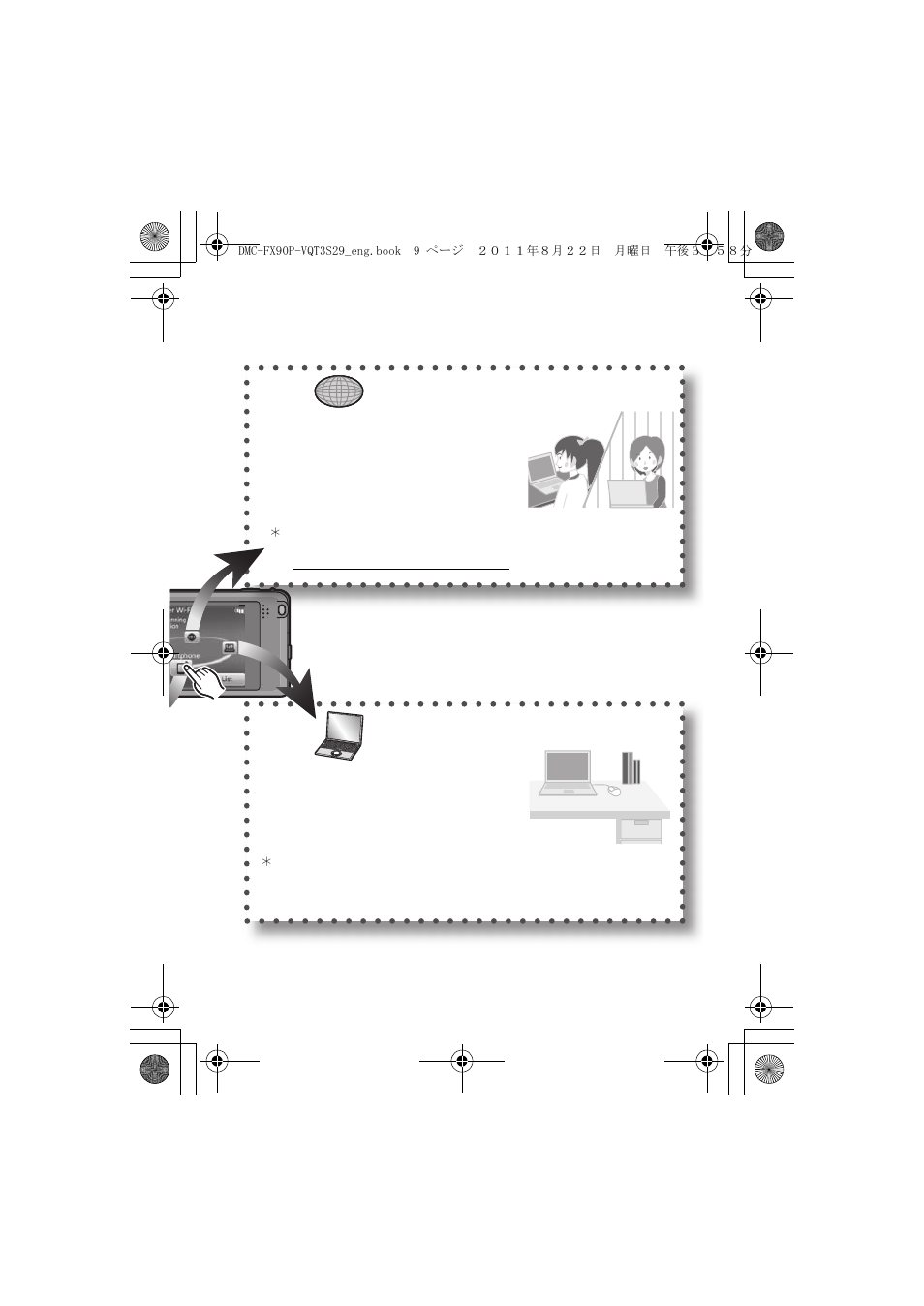 Web service | Panasonic DMC-FX90 User Manual | Page 9 / 45