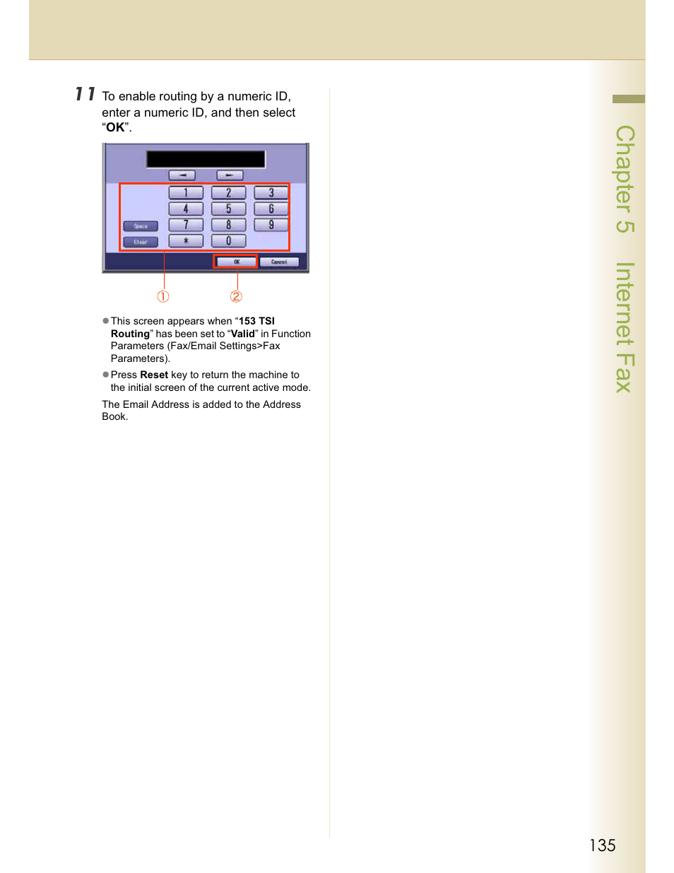 Chapter 5 internet fax | Panasonic WORKIO DP-C262 User Manual | Page 135 / 148