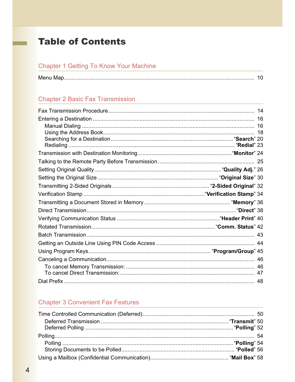 Panasonic WORKIO DP-C262 User Manual | Page 4 / 148