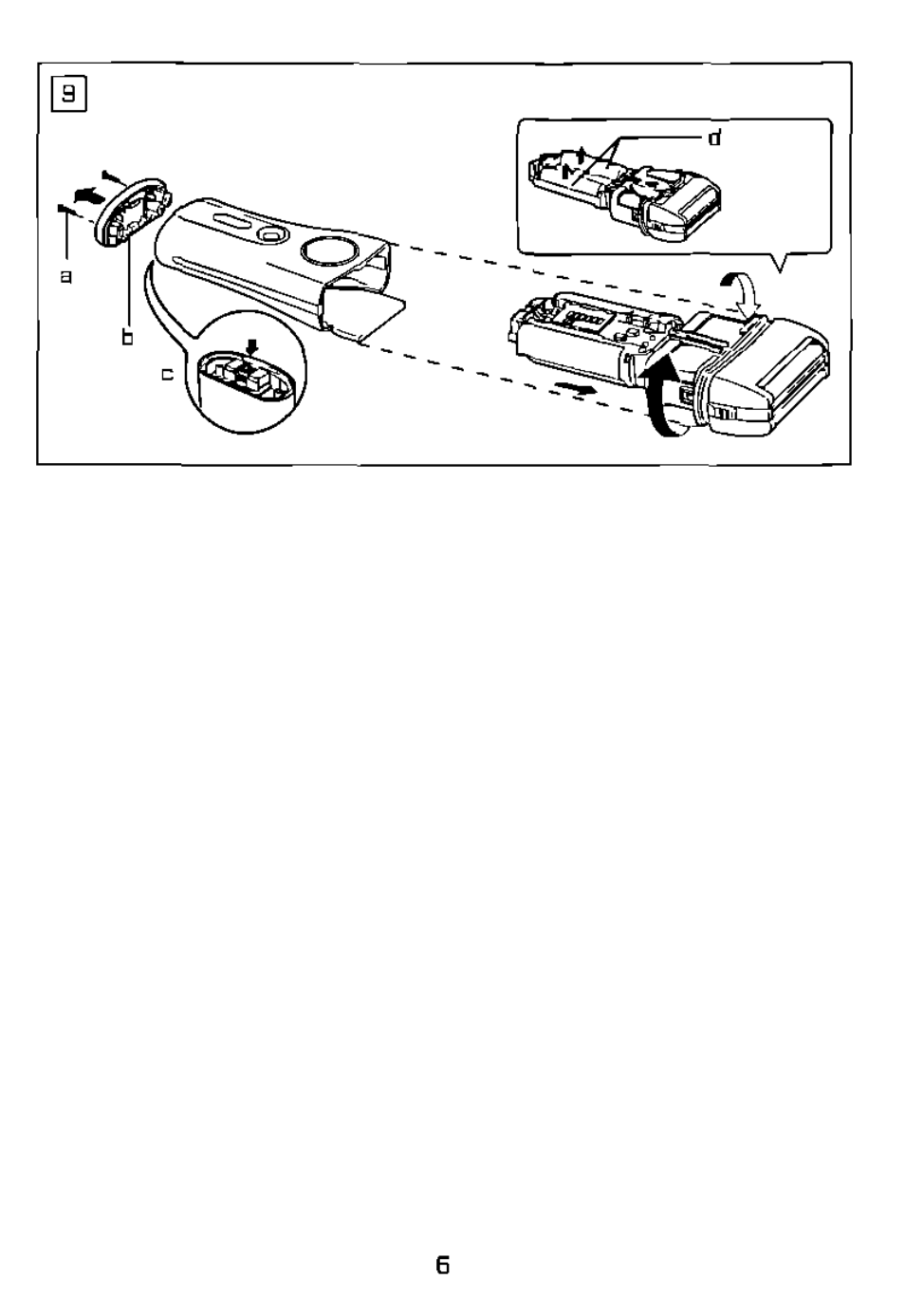 Panasonic Wet/Dry Rechargeable Shaver ES8056 User Manual | Page 6 / 17