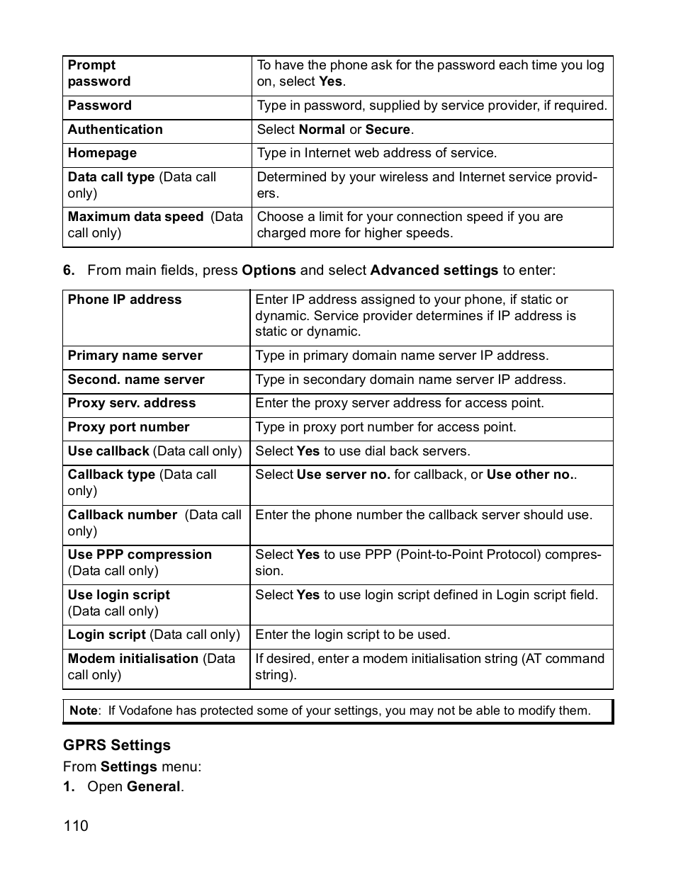 Panasonic X701 User Manual | Page 112 / 154