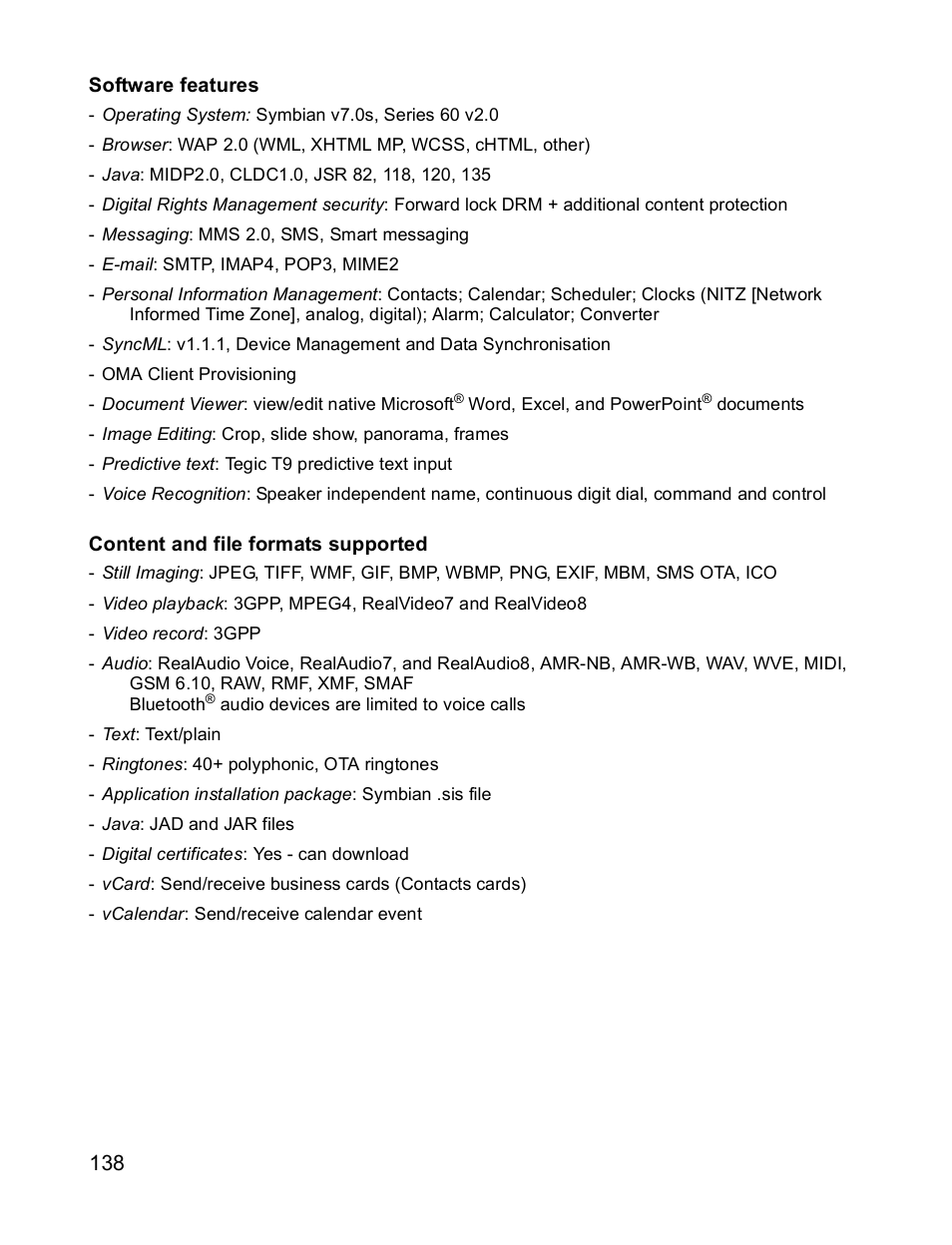 Panasonic X701 User Manual | Page 140 / 154