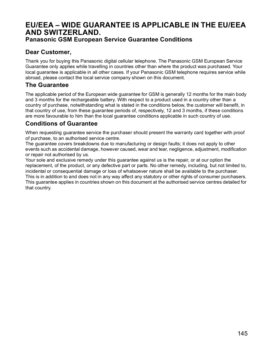 Panasonic X701 User Manual | Page 147 / 154