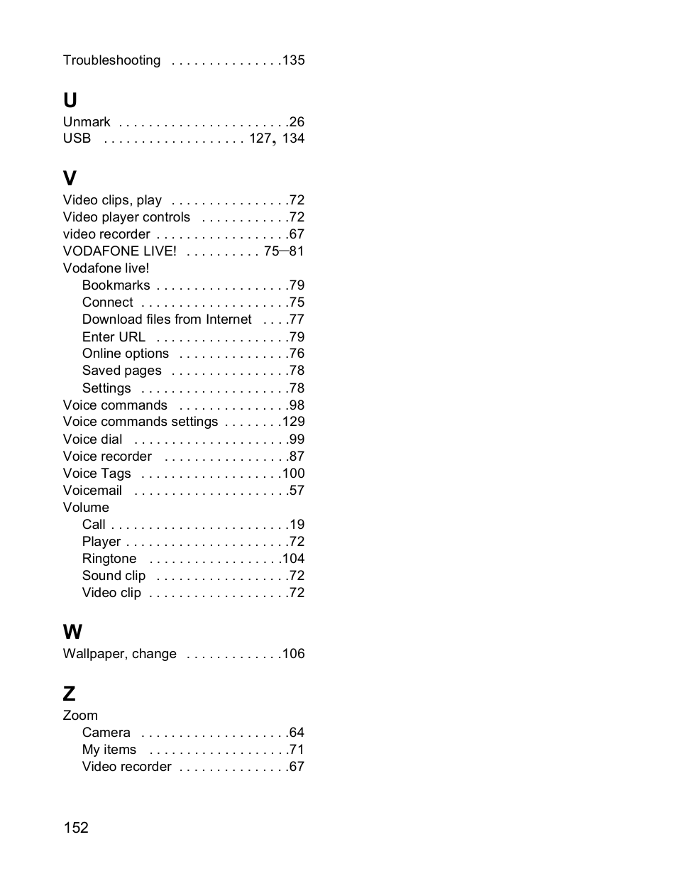 Panasonic X701 User Manual | Page 154 / 154