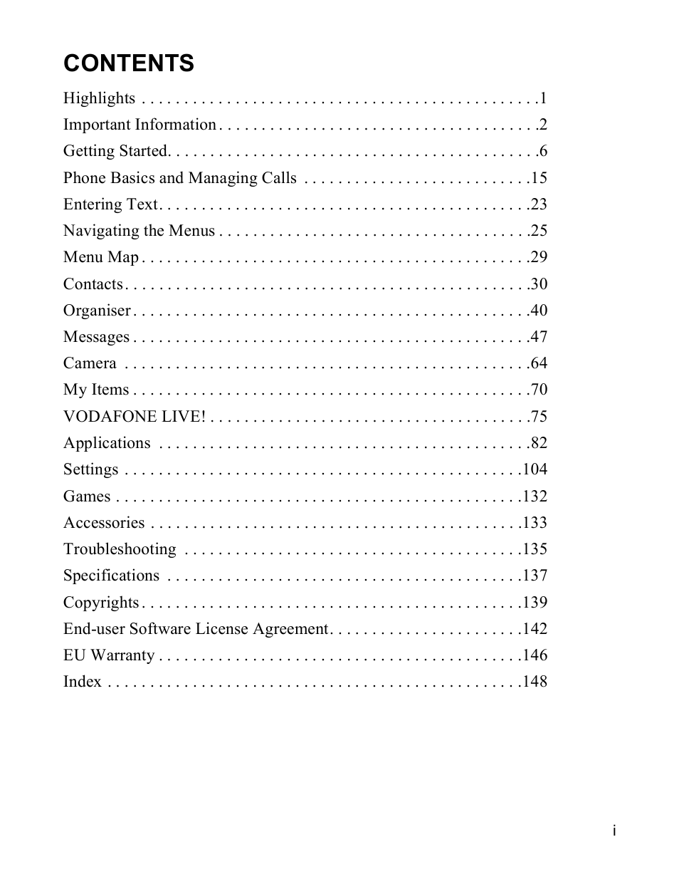 Panasonic X701 User Manual | Page 2 / 154