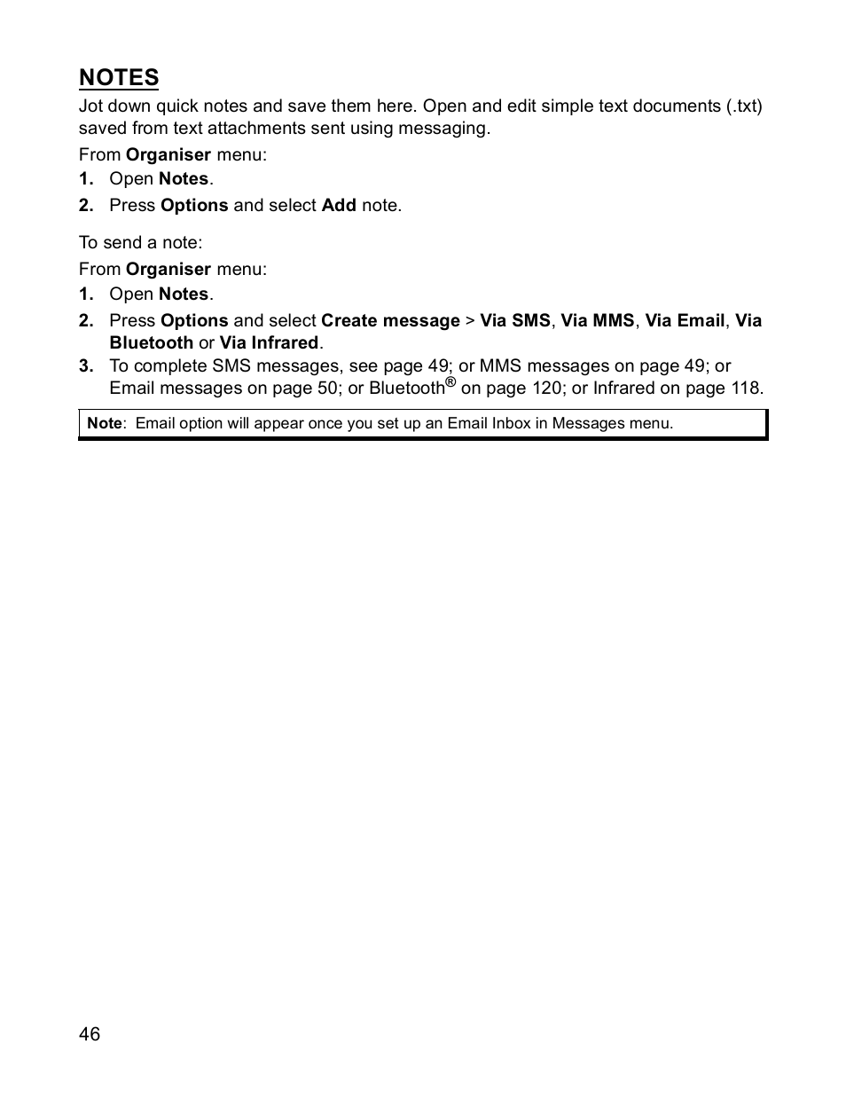 Panasonic X701 User Manual | Page 48 / 154